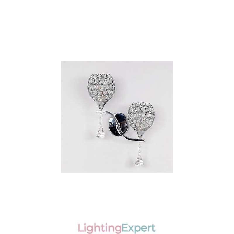 Modern Minimalist Living Room Corridor Corridor Crystal Wall Lamp