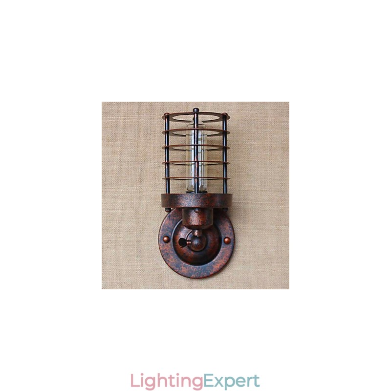 Rustic Lodge Country Antique Brass Feature for Ambient Light Wall Sconces Wall Light