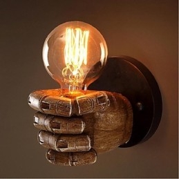 Rustic Lodge Painting Feature for Ambient Light Wall Sconces Wall Light