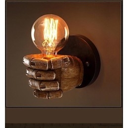 Rustic Lodge Painting Feature for Ambient Light Wall Sconces Wall Light