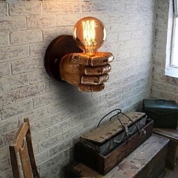 Rustic Lodge Painting Feature for Ambient Light Wall Sconces Wall Light