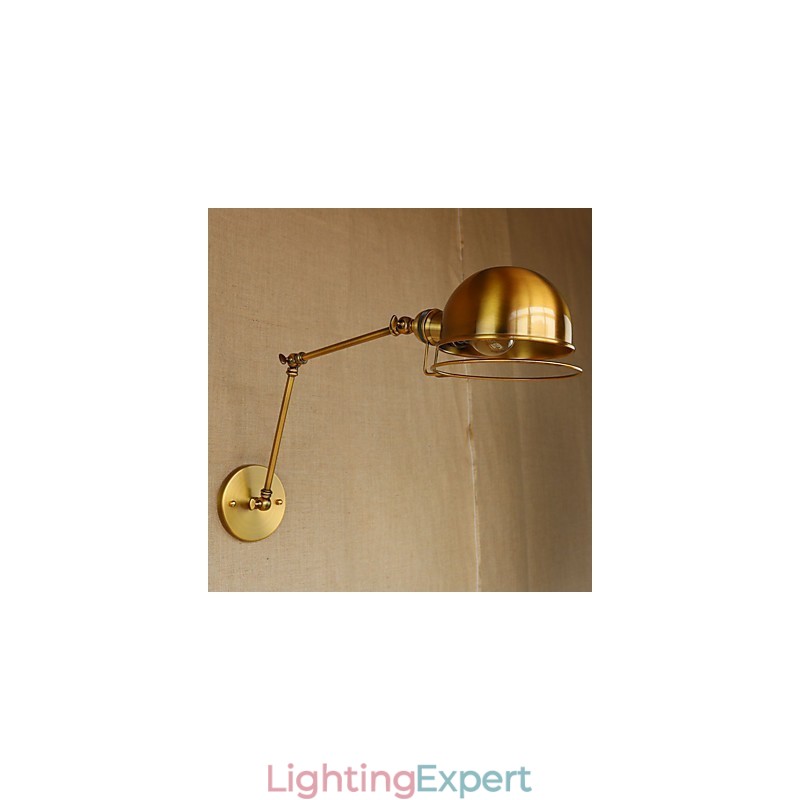 Industrial Retro European Style Village Character Lighting Decorative Wall Lamp Iron arm