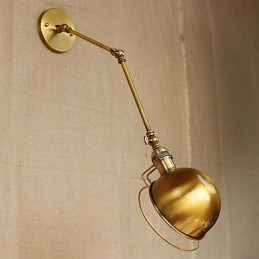 Industrial Retro European Style Village Character Lighting Decorative Wall Lamp Iron arm