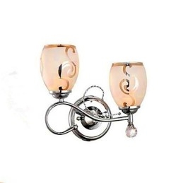 Modern Contemporary Electroplated Feature for Crystal Mini Style Ambient Light Wall Sconces