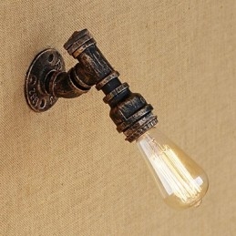 Country Retro Vintage Painting Feature for Mini Style Ambient Light Wall Sconces Wall Light