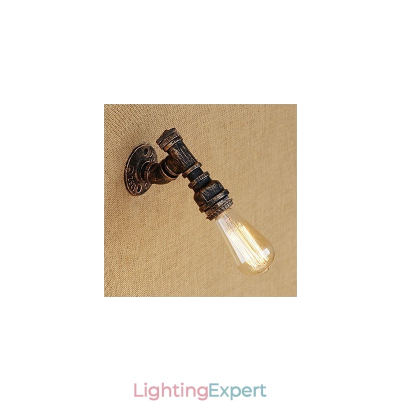 Country Retro Vintage Painting Feature for Mini Style Ambient Light Wall Sconces Wall Light