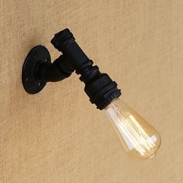 Country Retro Vintage Painting Feature for Mini Style Ambient Light Wall Sconces Wall Light