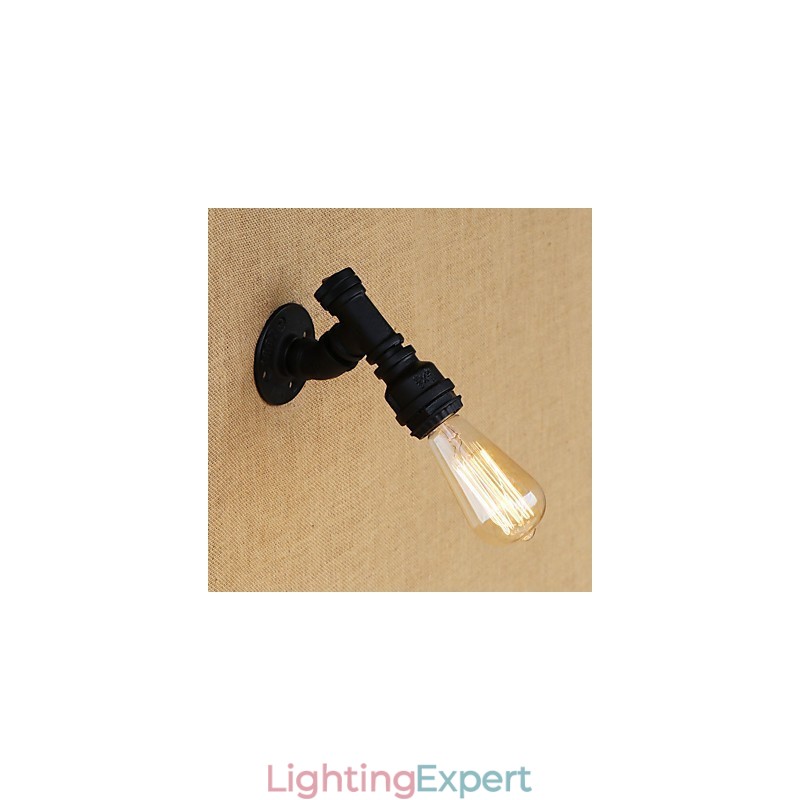 Country Retro Vintage Painting Feature for Mini Style Ambient Light Wall Sconces Wall Light