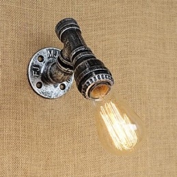 Country Retro Vintage Painting Feature for Mini Style Ambient Light Wall Sconces Wall Light