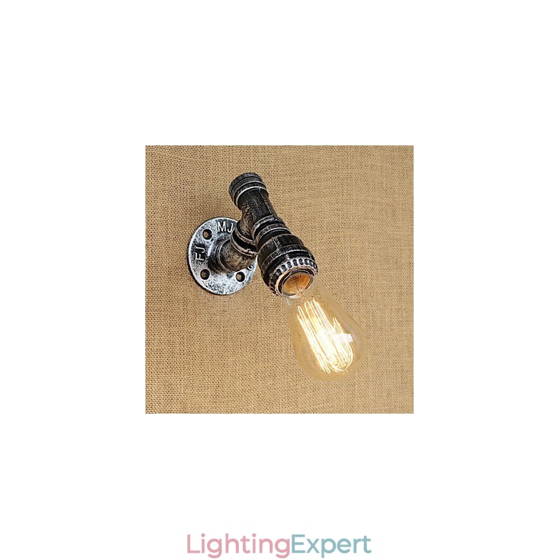 Country Retro Vintage Painting Feature for Mini Style Ambient Light Wall Sconces Wall Light