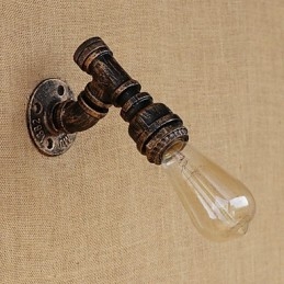 Country Retro Vintage Painting Feature for Mini Style Ambient Light Wall Sconces Wall Light