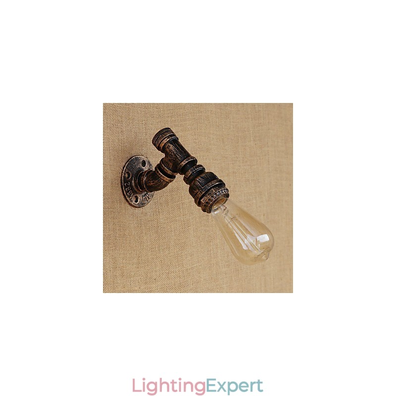 Country Retro Vintage Painting Feature for Mini Style Ambient Light Wall Sconces Wall Light