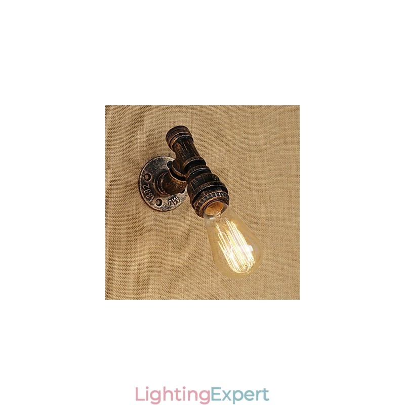 Country Retro Vintage Painting Feature for Mini Style Ambient Light Wall Sconces Wall Light