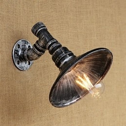 Country Retro Painting Feature for Mini Style Ambient Light Wall Lights Wall Light