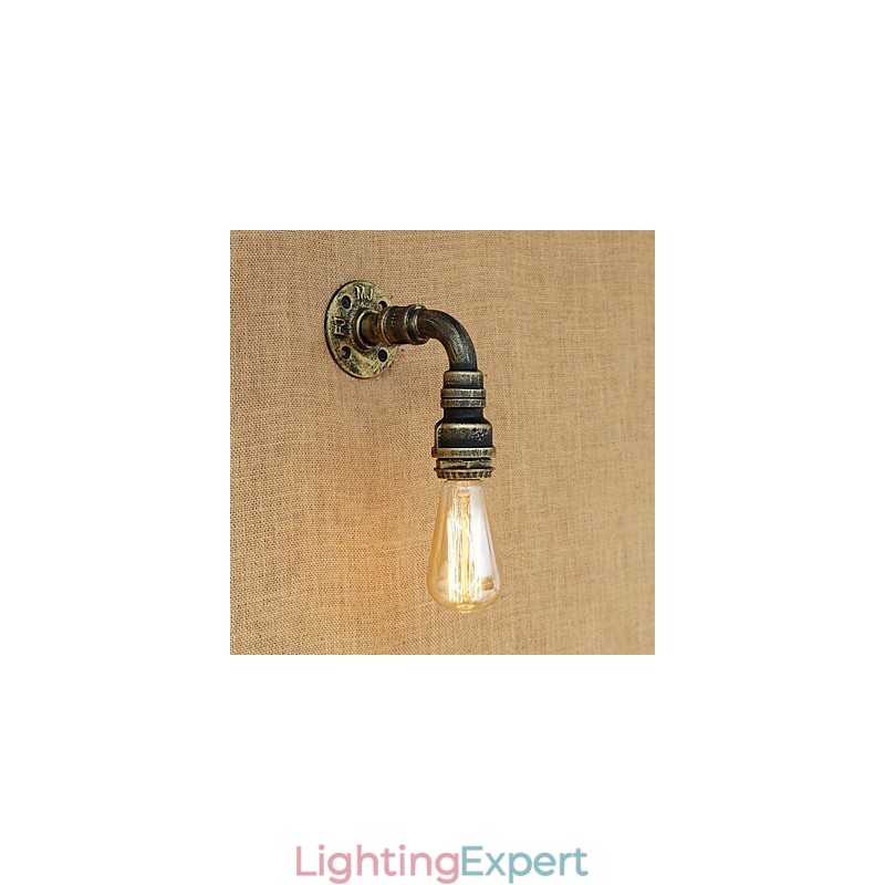 Country Retro Vintage Painting Feature for Mini Style Ambient Light Wall Sconces Wall Light
