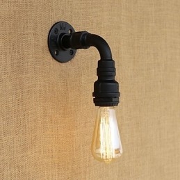 Country Retro Vintage Painting Feature for Mini Style Ambient Light Wall Sconces Wall Light