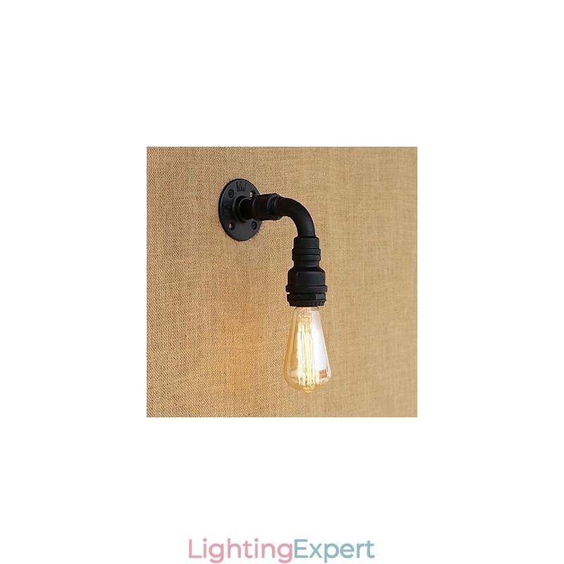 Country Retro Vintage Painting Feature for Mini Style Ambient Light Wall Sconces Wall Light