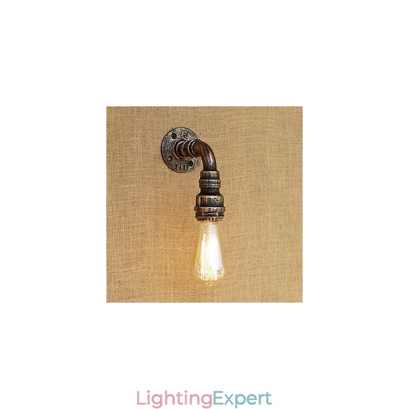 Country Retro Vintage Painting Feature for Mini Style Ambient Light Wall Sconces Wall Light