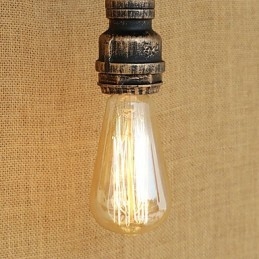 Country Retro Vintage Painting Feature for Mini Style Ambient Light Wall Sconces Wall Light