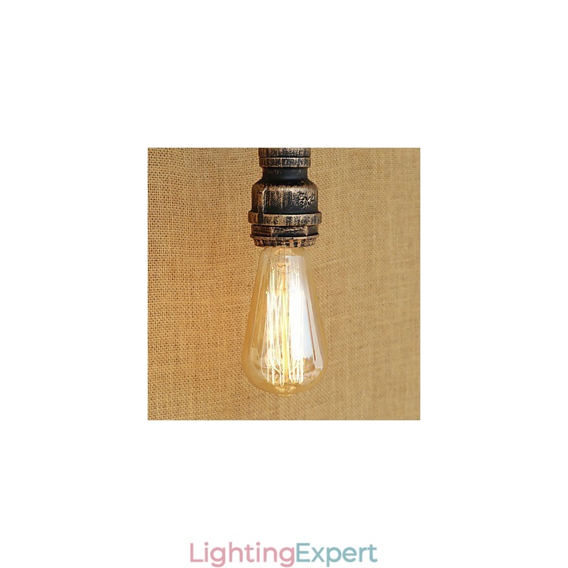 Country Retro Vintage Painting Feature for Mini Style Ambient Light Wall Sconces Wall Light