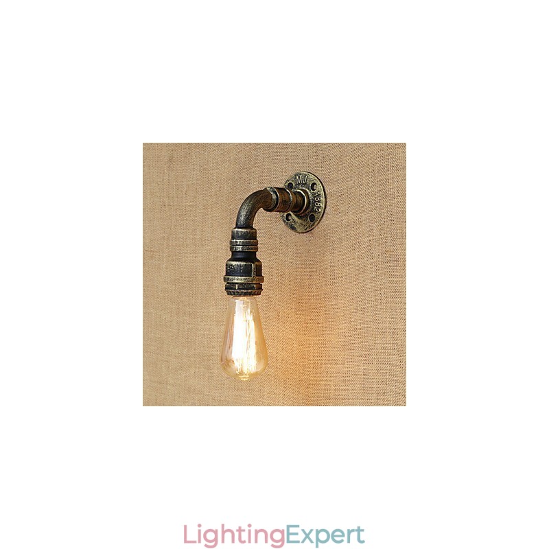 Country Retro Vintage Painting Feature for Mini Style Ambient Light Wall Sconces Wall Light