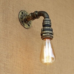 Country Retro Vintage Painting Feature for Mini Style Ambient Light Wall Sconces Wall Light