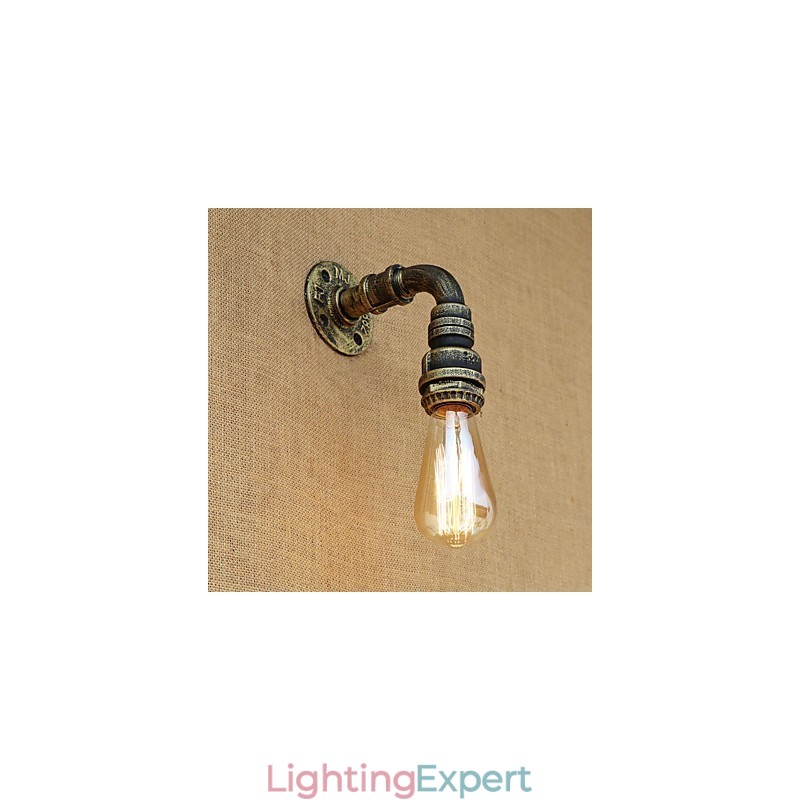 Country Retro Vintage Painting Feature for Mini Style Ambient Light Wall Sconces Wall Light
