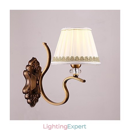 Traditional Classic Electroplated Feature for Eye Protection Downlight Wall Sconces Wall Light