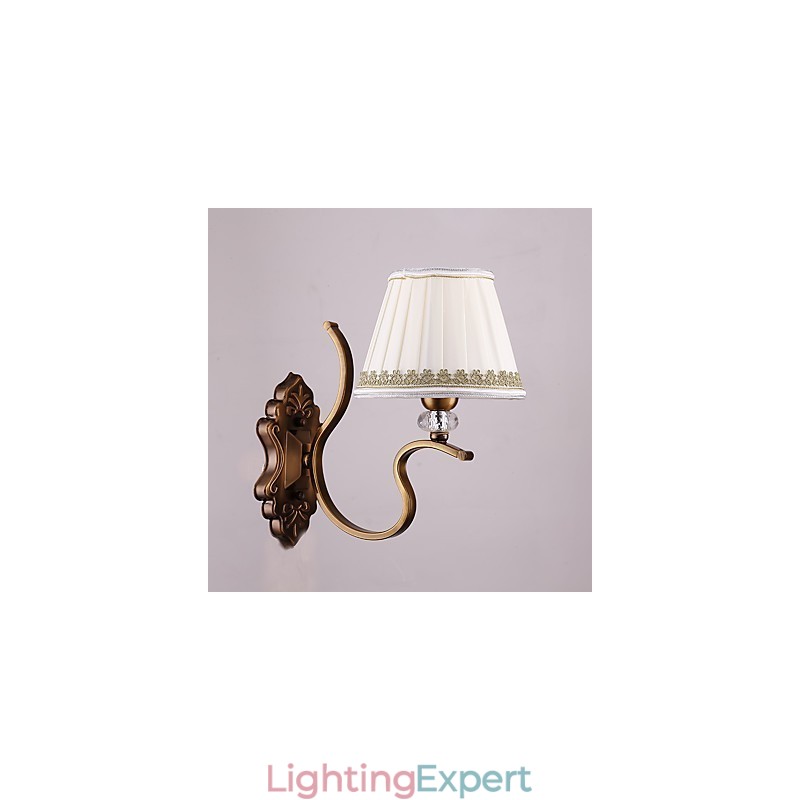 Traditional Classic Electroplated Feature for Eye Protection Downlight Wall Sconces Wall Light