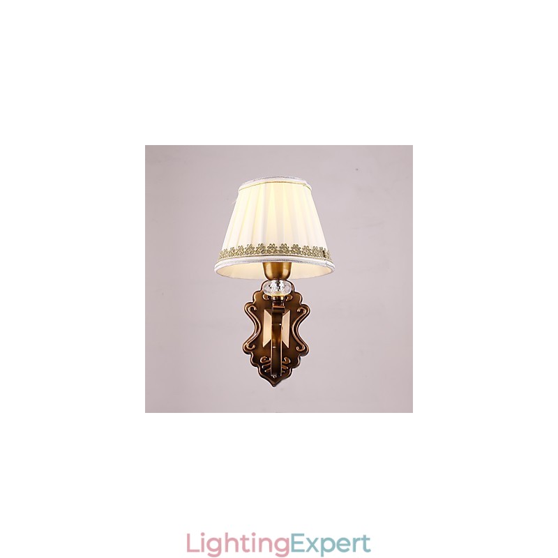 Traditional Classic Electroplated Feature for Eye Protection Downlight Wall Sconces Wall Light
