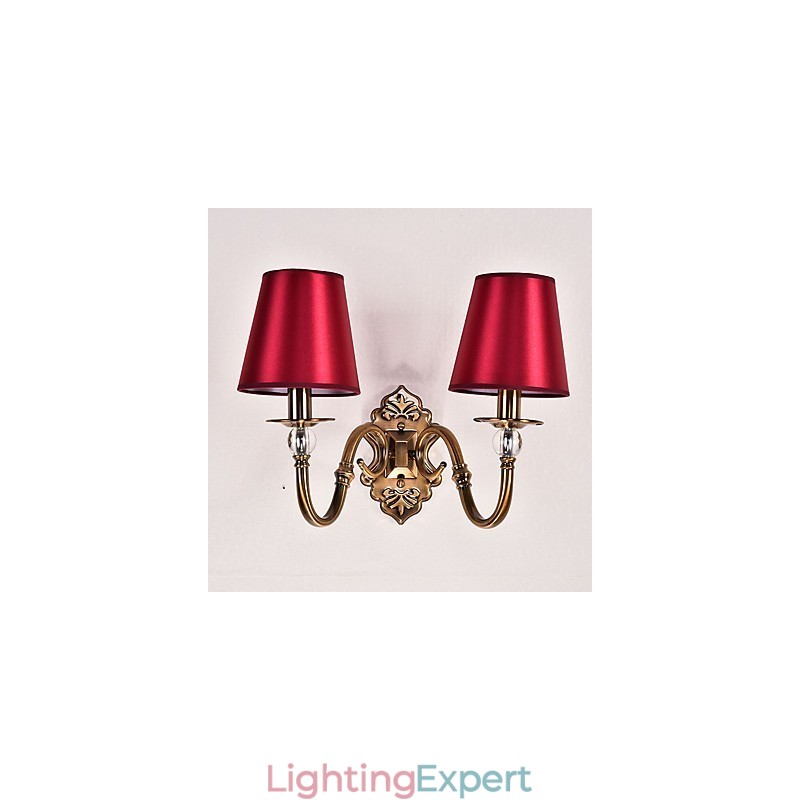 Traditional Classic Electroplated Feature for Eye Protection Downlight Wall Sconces Wall Light
