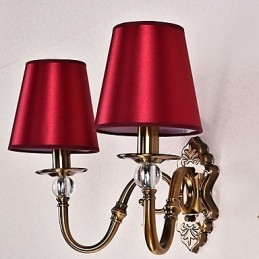 Traditional Classic Electroplated Feature for Eye Protection Downlight Wall Sconces Wall Light