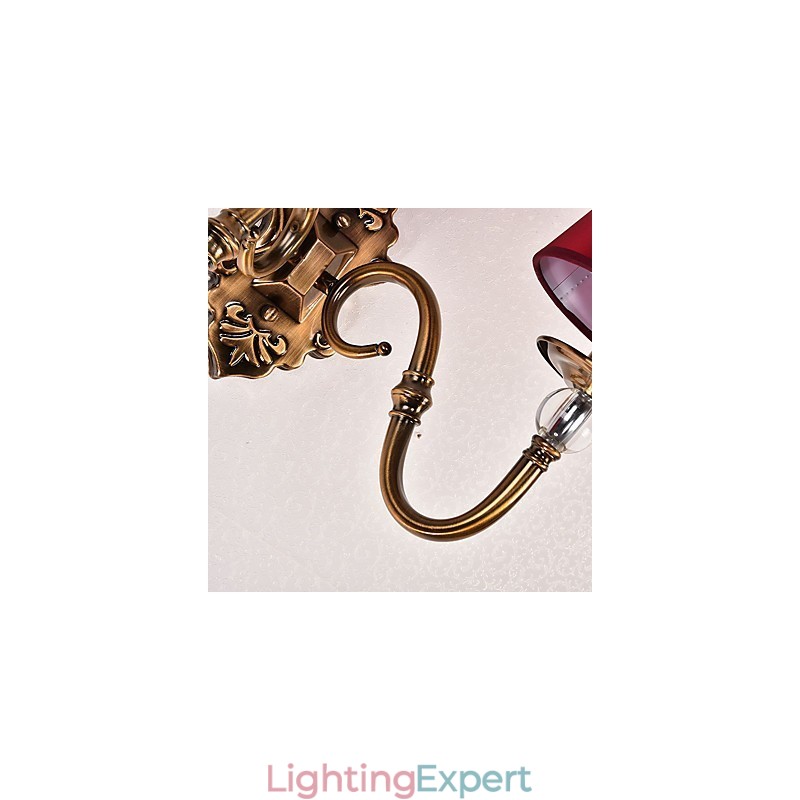 Traditional Classic Electroplated Feature for Eye Protection Downlight Wall Sconces Wall Light