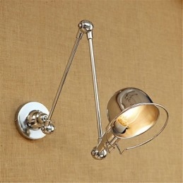 Modern Contemporary Country Chrome Feature for Swing Arm Eye Protection Downlight Swing Arm LightsWall