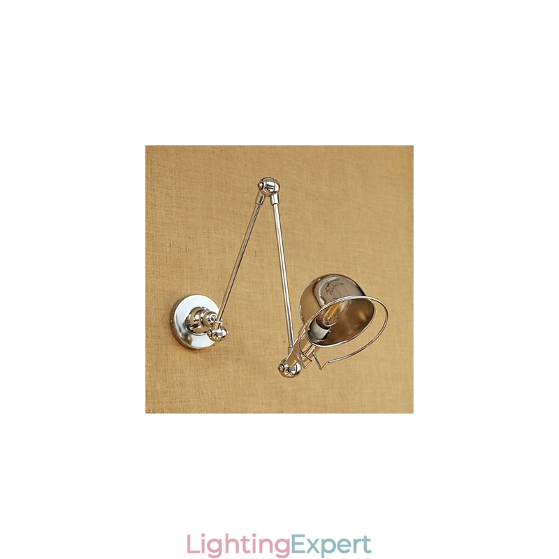 Modern Contemporary Country Chrome Feature for Swing Arm Eye Protection Downlight Swing Arm LightsWall