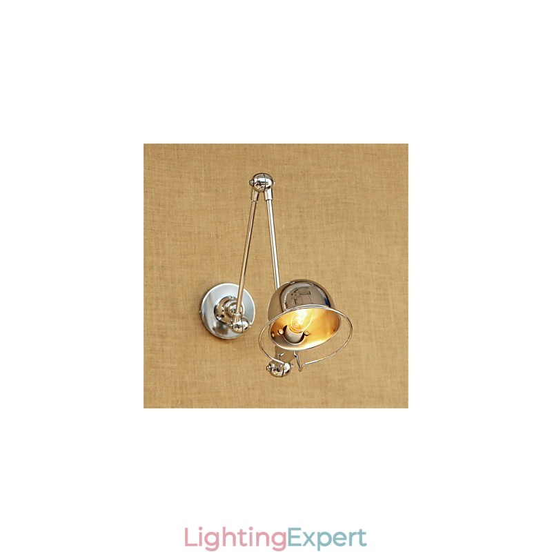 Modern Contemporary Country Chrome Feature for Swing Arm Eye Protection Downlight Swing Arm LightsWall