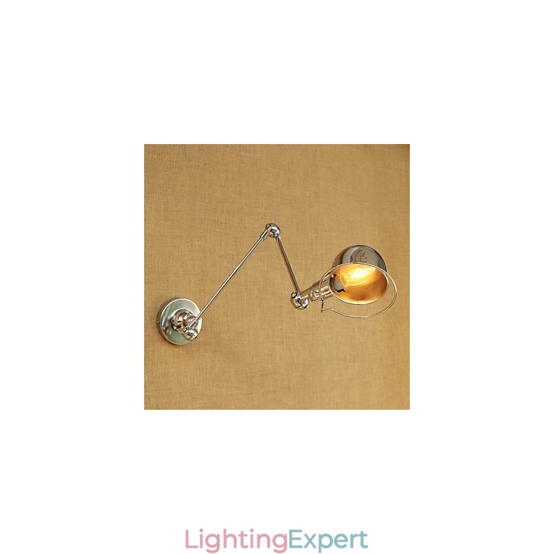 Modern Contemporary Country Chrome Feature for Swing Arm Eye Protection Downlight Swing Arm LightsWall