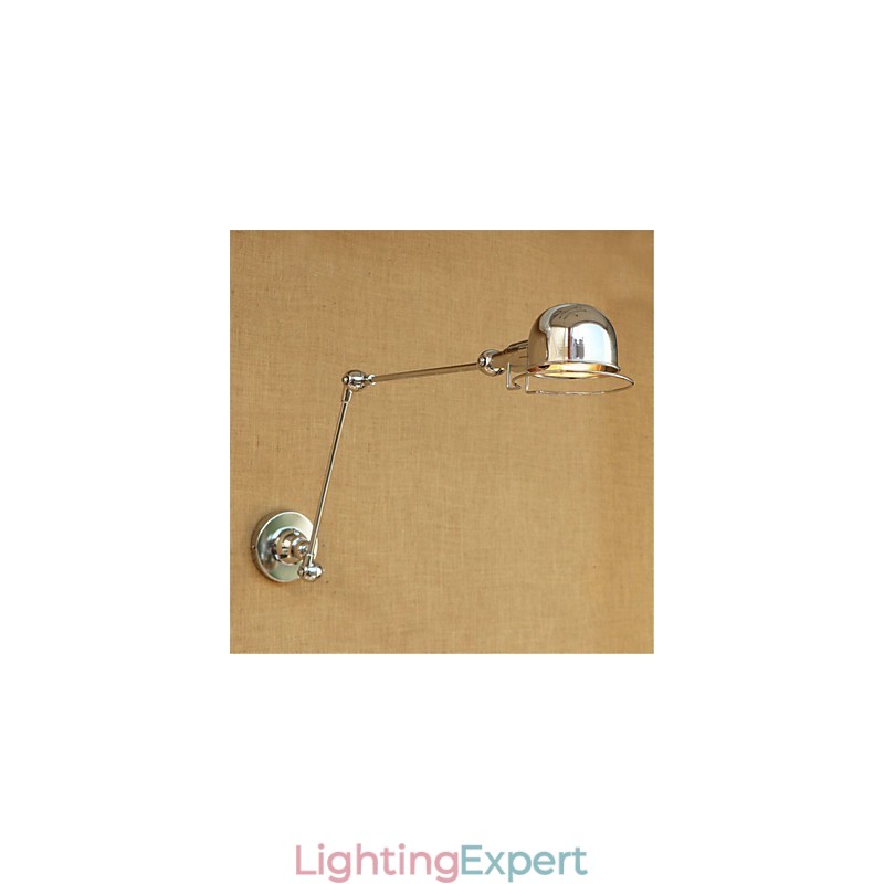Modern Contemporary Country Chrome Feature for Swing Arm Eye Protection Downlight Swing Arm LightsWall