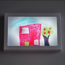 Integrated Modern Contemporary Modern Comtemporary Painting Feature for Ambient Light Wall Sconces