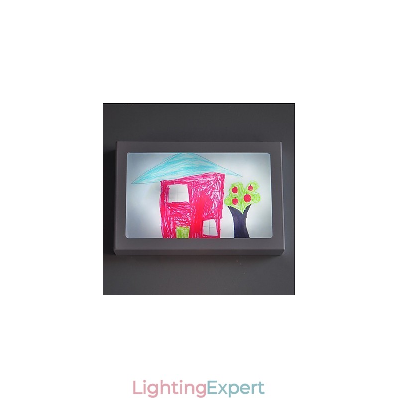 Integrated Modern Contemporary Modern Comtemporary Painting Feature for Ambient Light Wall Sconces