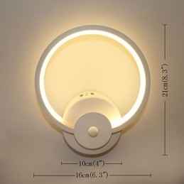 Modern Minimalist Creative Bedside Lamp Embedded Lamp Entrance Stairs Bedroom Wall Lighting
