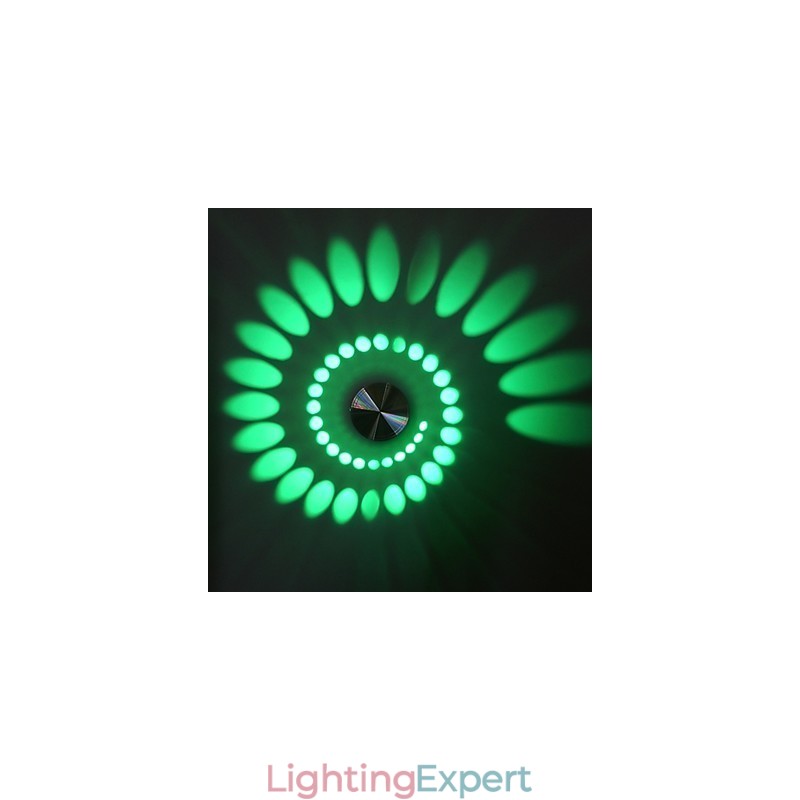 Modern Light Aluminum Flush Mount Wall Lamp Integrated