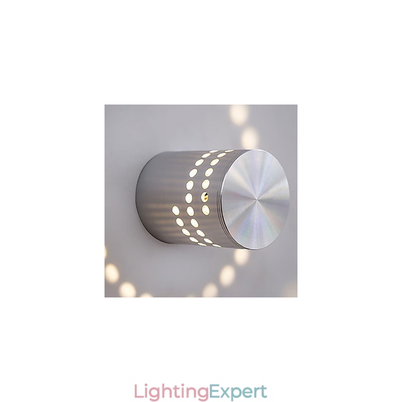Modern Light Aluminum Flush Mount Wall Lamp Integrated