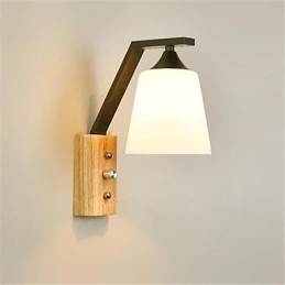 Modern Contemporary Country Retro Painting Feature for Mini Style Eye Protection Wall Lights