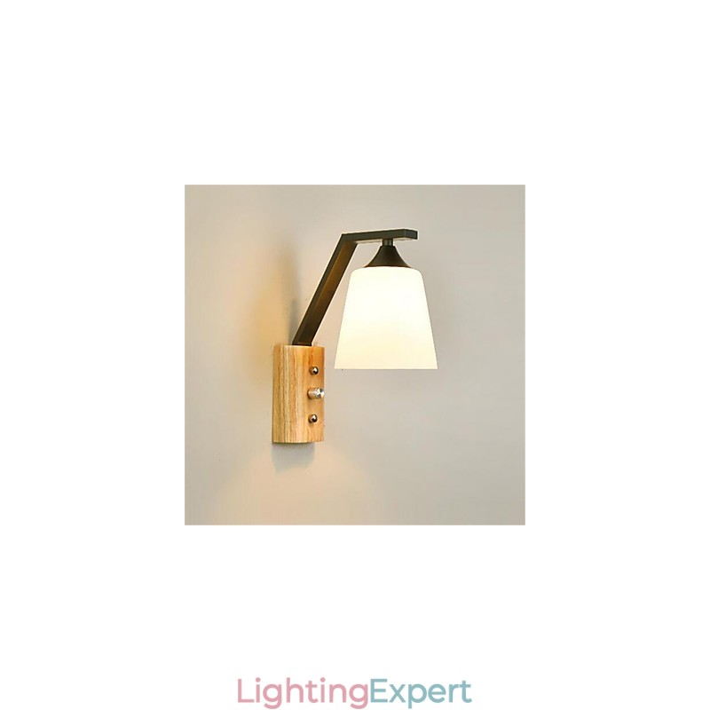 Modern Contemporary Country Retro Painting Feature for Mini Style Eye Protection Wall Lights