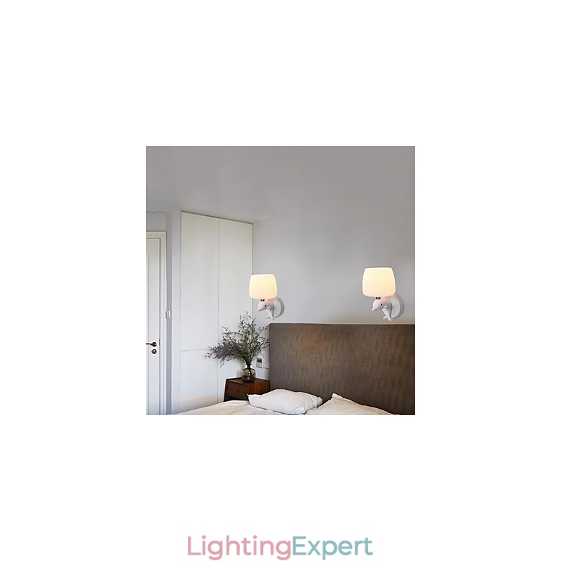 Modern Contemporary Painting Feature for Eye Protection Ambient Light Wall Sconces Wall Light