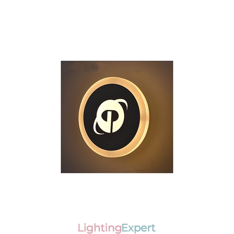 Integrated Modern Contemporary Modern Comtemporary Painting Feature for Ambient Light Wall Sconces