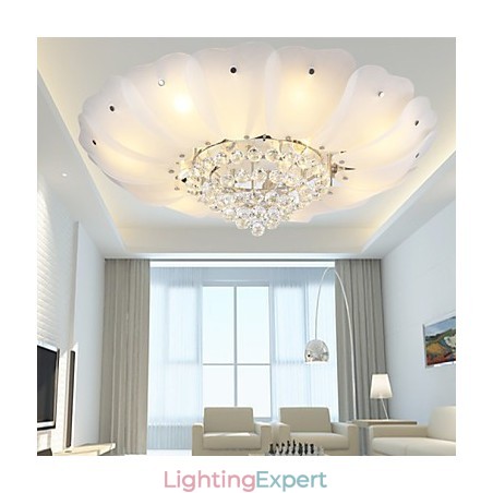 Flush Mount Crystal Modern Contemporary Traditional Classic Metal Flush Mount Crystal Modern Contemporary Traditional Classic Metal