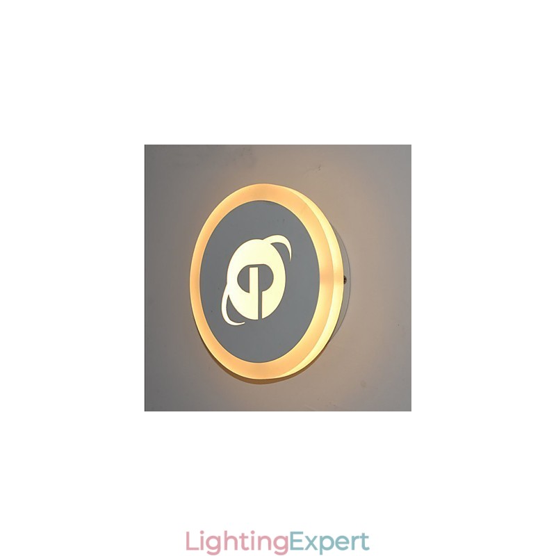Integrated Modern Contemporary Modern Comtemporary Painting Feature for Ambient Light Wall Sconces