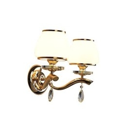 Modern Contemporary Electroplated Feature for Crystal Ambient Light Wall Sconces Wall Light
